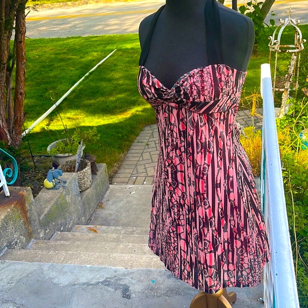 #DKNY mesh dress